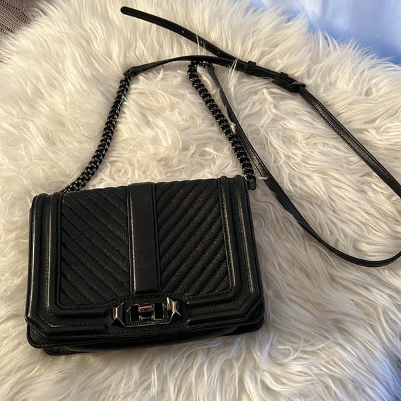 Rebecca Minkoff black sling bag / body bag / crossbody bag - Picture 1 of 10